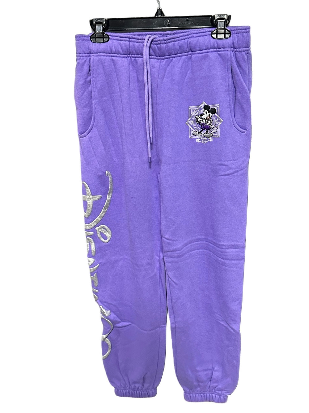 NWT Disney Parks Disney100 Mickey 100 Years of Wonder Joggers Purple S